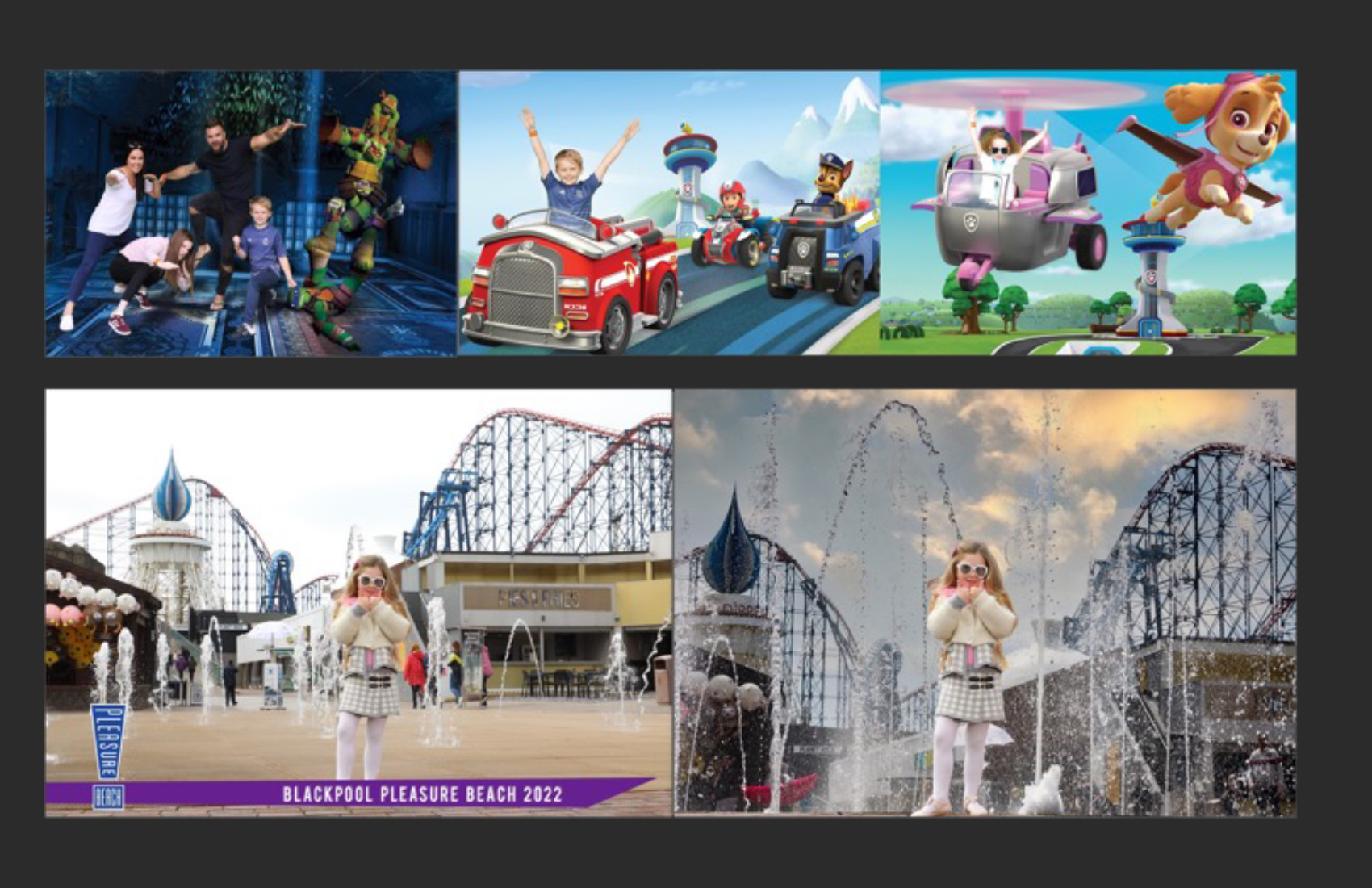 Examples of Picento branded attraction photography